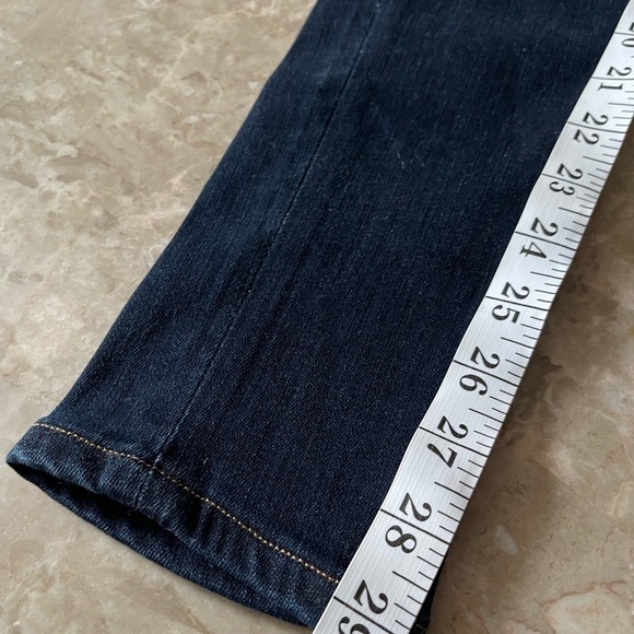 ARITZIA Denim Forum The Lola High Rise Skinny dark Wash NWOT - Picture 12 of 14